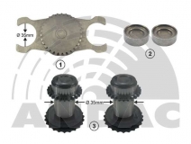 Ремкомплект калибровочной шестерни суппорта (левый 35 мм)